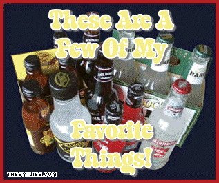 Alcohol - Favorite Things