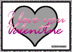 Valentine Glitters - Card