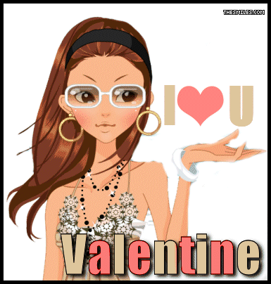 Valentine Glitters - Card17