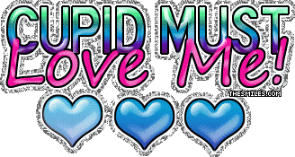 Valentine Glitters - Cupid Must Love Me
