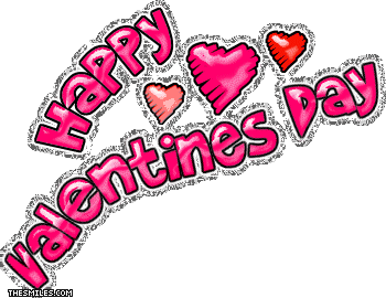 Valentine Glitters - Flashing Hearts