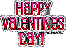 Valentine Glitters - Hap V Day