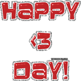 Valentine Glitters - Happy Heart Day 2