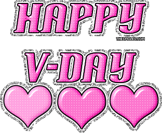 Valentine Glitters - Happy V Day