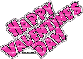 Valentine Glitters - Happy Valentines Day