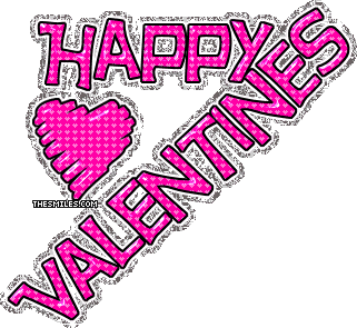 Valentine Glitters - Happy Valentines