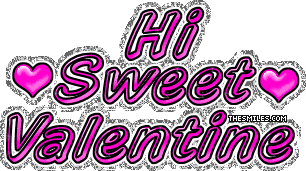 Valentine Glitters - Hi Sweet Valentine