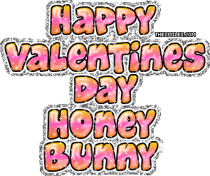 Valentine Glitters - Honey Bunny