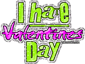 Valentine Glitters - I Hate