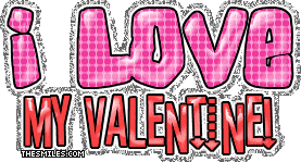 Valentine Glitters - I Love My Valentine