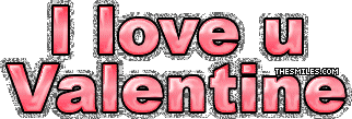 Valentine Glitters - I Love U Valentine 2