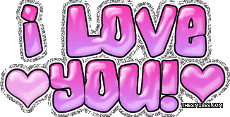 Valentine Glitters - I Love You 2