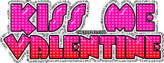 Valentine Glitters - Kiss Me Valentine