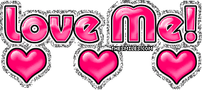 Valentine Glitters - Love Me 1