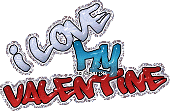 Valentine Glitters - Love My Valentine