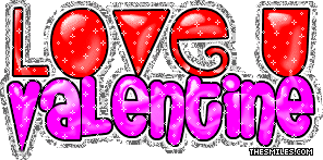 Valentine Glitters - Love U Valentine 2