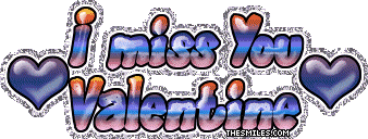Valentine Glitters - Miss You