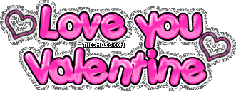 Valentine Glitters - Pink Valentine