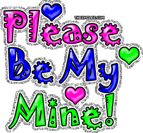 Valentine Glitters - Please Be Mine