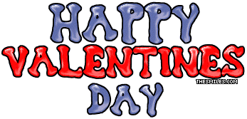 Valentine Glitters - Red Blue