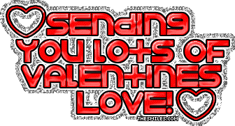 Valentine Glitters - Sending Love