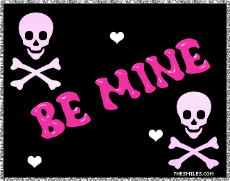 Valentine Glitters - Skull2