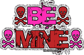 Valentine Glitters - Skull3