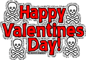 Valentine Glitters - Skull4