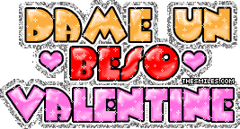 Valentine Glitters - Spanish Valentine