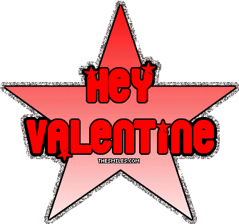 Valentine Glitters - Star