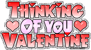 Valentine Glitters - Thinking Of You Valentine