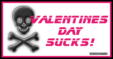 Valentine Glitters - Valentines Day Sucks