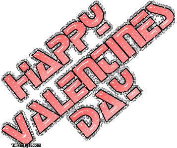 Valentine Glitters - Vday Happy