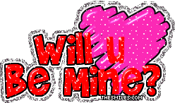 Valentine Glitters - Will U Be Mine