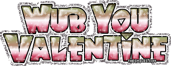 Valentine Glitters - Wub You Valentine