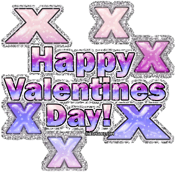 Valentine Glitters - X Valentines