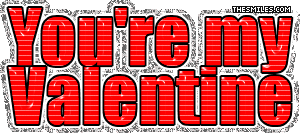 Valentine Glitters - Youre My Valentine